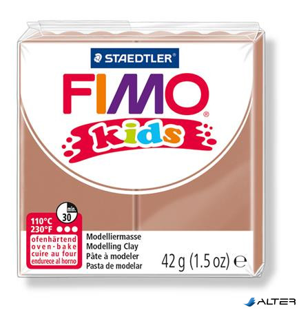 Gyurma, 42 g, égethető, FIMO "Kids", világosbarna
