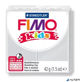   Gyurma, 42 g, égethető, FIMO "Kids", világosszürke