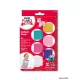 Gyurma készlet, 6x42 g, égethető, lányoknak, FIMO "Kids Color Pack", 6 különböző szín