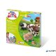 Gyurma készlet, 4x42 g, égethető, FIMO "Kids Form & Play", farm