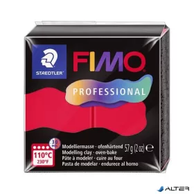   Gyurma, 57 g, égethető, FIMO 'Professional', piros
