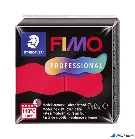 Gyurma, 57 g, égethető, FIMO "Professional", piros