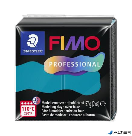 Gyurma, 57 g, égethető, FIMO "Professional", petrol