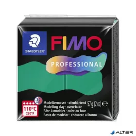   Gyurma, 57 g, égethető, FIMO "Professional", zöld