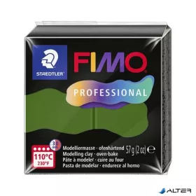   Gyurma, 57 g, égethető, FIMO "Professional", levélzöld