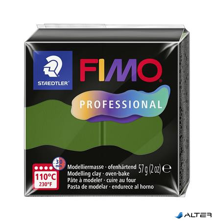 Gyurma, 57 g, égethető, FIMO "Professional", levélzöld