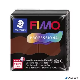   Gyurma, 57 g, égethető, FIMO "Professional", csokoládé
