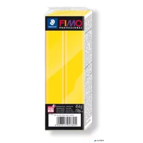   Gyurma, 454 g, égethető, FIMO 'Professional', sárga
