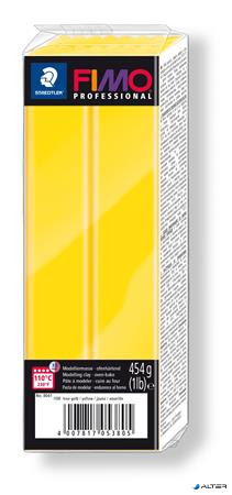 Gyurma, 454 g, égethető, FIMO 'Professional', sárga