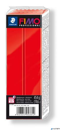 Gyurma, 454 g, égethető, FIMO 'Professional', piros