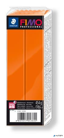 Gyurma, 454 g, égethető, FIMO "Professional", narancssárga