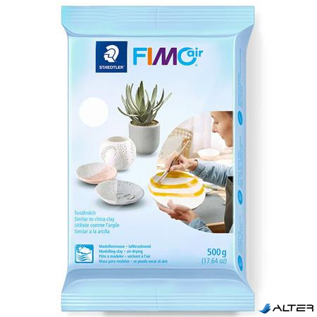 Gyurma, 500 g, levegőre száradó, FIMO "Air Basic", fehér