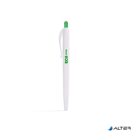 Golyóstoll, 0,25 mm, nyomógombos, FLEXOFFICE "FO-029 Eco Style", kék