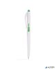 Golyóstoll, 0,25 mm, nyomógombos, FLEXOFFICE "FO-029 Eco Style", kék