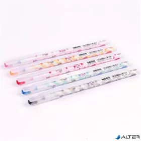   Golyóstoll, 0,3 mm, kupakos, FLEXOFFICE 'Biboni', kék