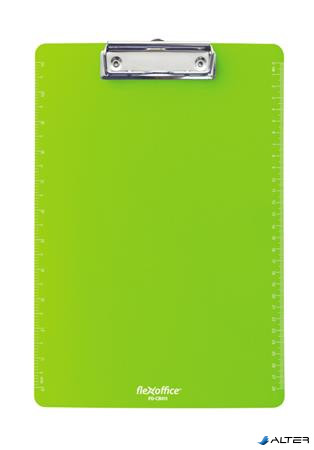 Felírótábla, A4, műanyag, FLEXOFFICE "FO-CB011", zöld