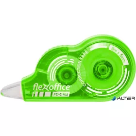   Hibajavító roller, 5 mm x 8 m, FLEXOFFICE "FO-CT02", vegyes színek