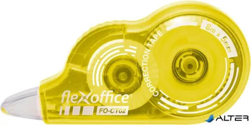 Hibajavító roller, 5 mm x 8 m, FLEXOFFICE 'FO-CT02', vegyes színek