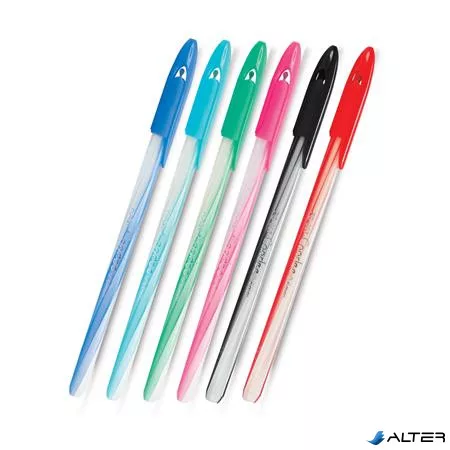 Golyóstoll, 0,3 mm, 2 db/bliszter, kupakos, FLEXOFFICE "Candee", kék