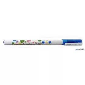   Golyóstoll, 0,3 mm, kupakos, FLEXOFFICE "Monstar", kék