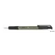 Golyóstoll, 0,4 mm, nyomógombos, FLEXOFFICE "EasyGrip", fekete