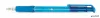 Golyóstoll, 0,4 mm, nyomógombos, FLEXOFFICE "EasyGrip", kék