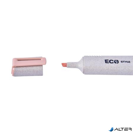 Szövegkiemelő, 1-4 mm, FLEXOFFICE "HL05 Eco Style", narancs
