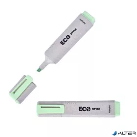   Szövegkiemelő, 1-4 mm, FLEXOFFICE 'HL05 Eco Style', zöld