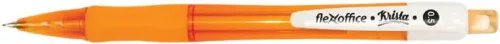 Nyomósirón 0,5 mm, FLEXOFFICE "Krista", vegyes szín