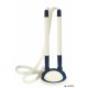 Ügyféltoll, 0,7 mm, kék tolltest, dupla, FLEXOFFICE "Smart Holder", kék