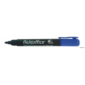   Alkoholos marker, 1,5 mm, kúpos, FLEXOFFICE "PM03", kék