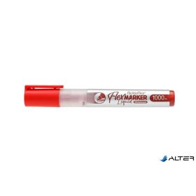   Táblamarker, 2,5 mm, kúpos, FLEXOFFICE 'WB016', piros