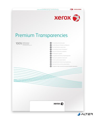 Fólia, írásvetítőhöz, A4, fekete-fehér lézernyomtatóba, fénymásolóba, XEROX