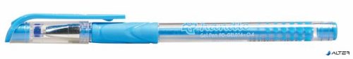 Zseléstoll, 0,2 mm, kupakos, FLEXOFFICE 'Handle', kék