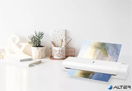 Laminálógép, A4, 75-125 mikron, SENCOR "SLA 211", fehér