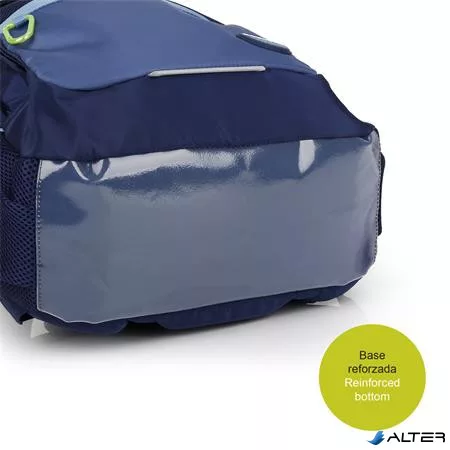 Hátizsák, iskolatáska, cipzáras, GABOL "Whisper", sötétkék