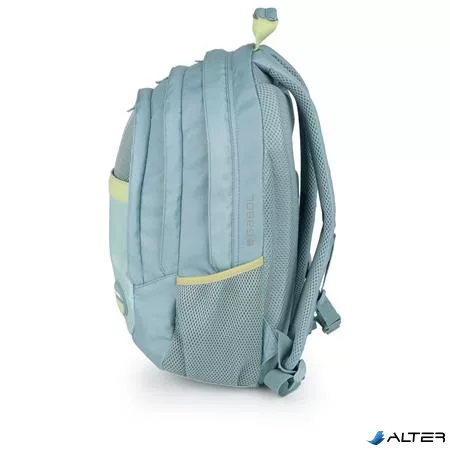 Hátizsák, iskolatáska, cipzáras, GABOL "Whisper", mentazöld