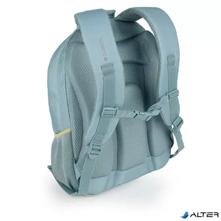 Hátizsák, iskolatáska, cipzáras, GABOL "Whisper", mentazöld