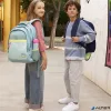Hátizsák, iskolatáska, cipzáras, GABOL "Whisper", mentazöld