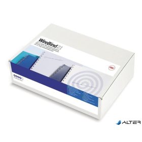   Spirál, fém, 2:1, 6 mm, 55 lap, GBC 'MultiBind 21',  ezüst