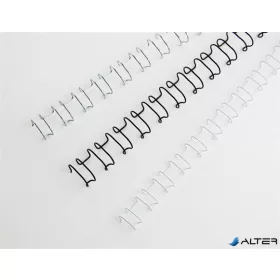   Spirál, fém, 2:1, 14 mm, 130 lap, GBC "MultiBind 21",  fekete