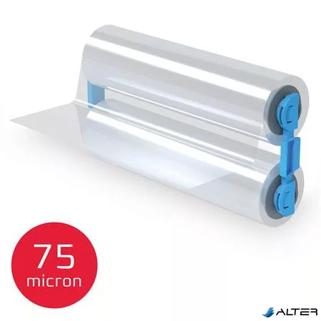Meleglamináló fólia utántöltő, 75 mikron, A4, fényes, tekercses, GBC "Foton 30"