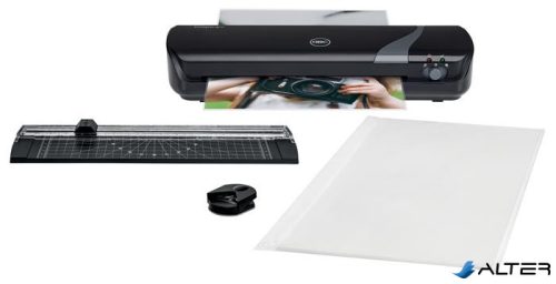 Lamináló készlet, A4, 75-125 mikron, GBC "Inspire+ Craft", fekete