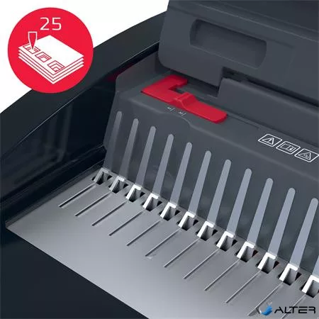 Spirálozógép, műanyag spirálkötéshez, elektromos, 390 lap, GBC "CombBind CB25E"
