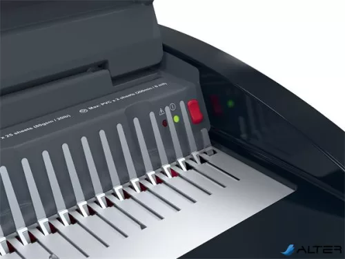 Spirálozógép, műanyag spirálkötéshez, elektromos, 390 lap, GBC "CombBind CB25E"