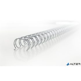   Spirál, fém, 3:1, 8 mm, 70 lap, GBC "WireBind", ezüst