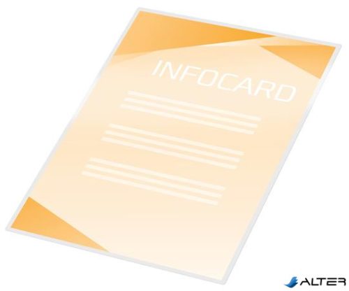 Meleglamináló fólia, 125 mikron, A7, GBC