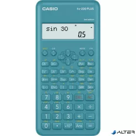   Számológép, tudományos, 181 funkció, CASIO "FX-220Plus 2E", türkiz