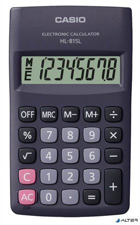 Zsebszámológép, 8 számjegy, CASIO "HL-815"