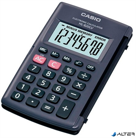 Zsebszámológép, 8 számjegy, CASIO "HL-820LV"
